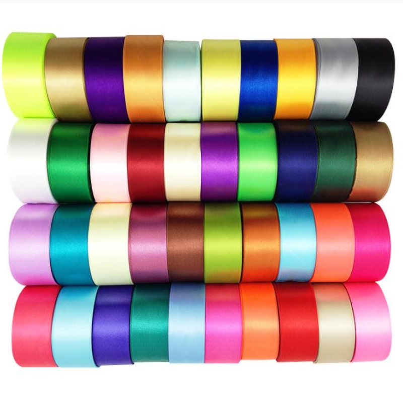 Velvet Ribbon Roll - ริบบิ้นผ้าซาตินผ้าไหม6มม. 10มม. 15มม. 20มม. 25มม. 40มม.