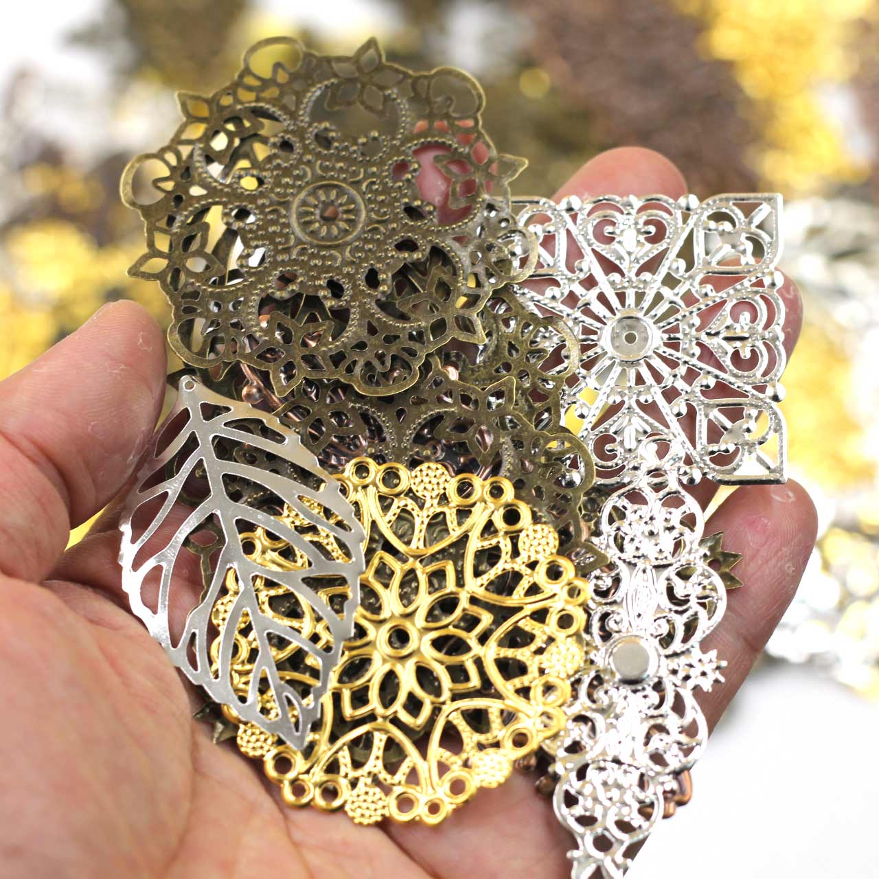 Embellishments ตัวเชื่อมต่อสุ่ - Craft Embellishment บทวิจารณ์และราคา