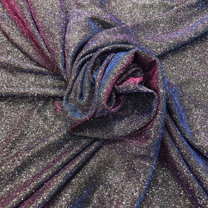 Shimmer Moonlight Glitter ไนลอ - Sequin Fabric Panel บทวิจารณ์และราคา