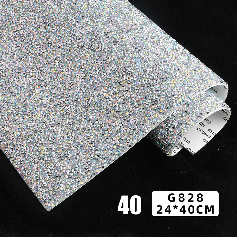 24*40ซม.เรซิน Rhinestone แผ่นส - Hotfix Rhinestone Sheet บทวิจารณ์และราคา