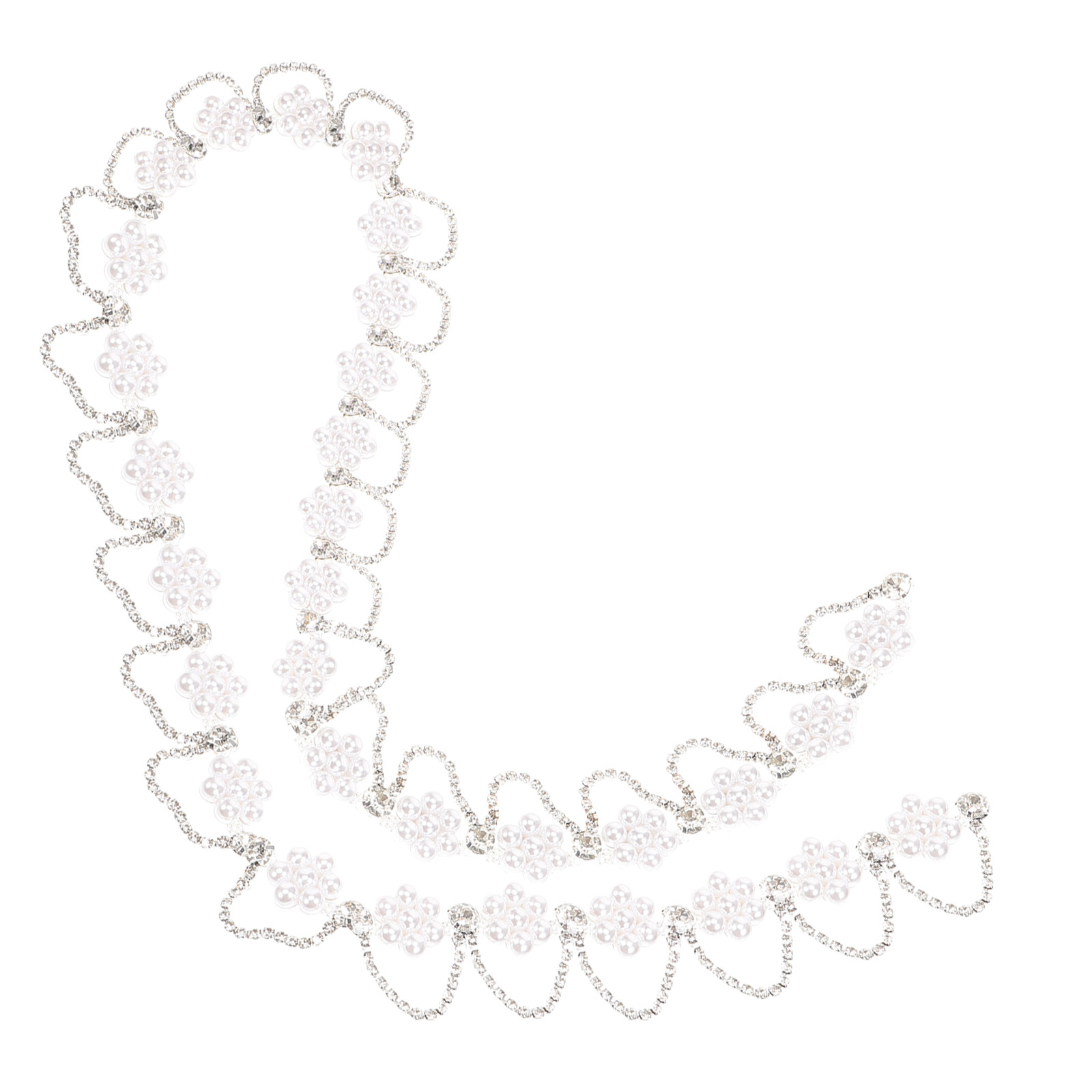 สายโซ่ประดับมุกและคริสตัลคุณภา - Craft Embellishment บทวิจารณ์และราคา