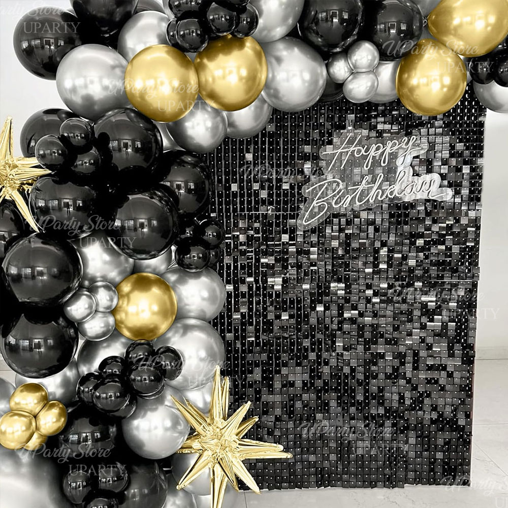 ฉากหลังผนังสีดำวิบวับ 12/16/24 - Sequin Fabric Panel บทวิจารณ์และราคา