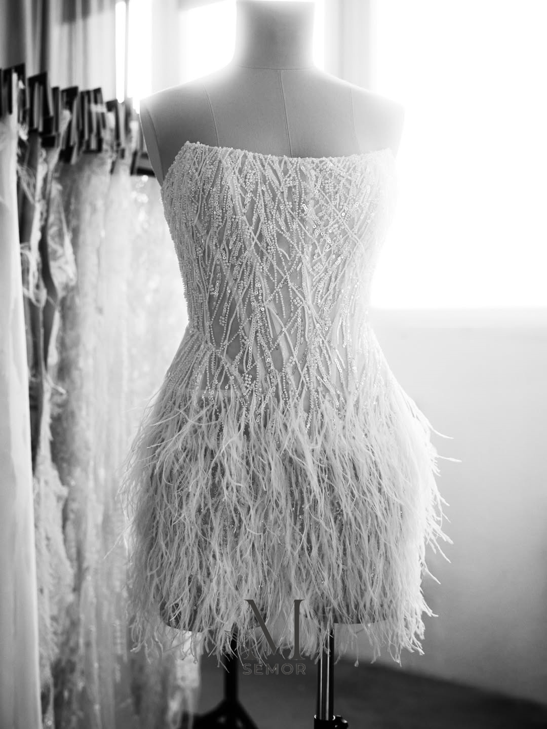 ชุดแต่งงานสั้น Semor Exquisite - Tassel Fringe Trim บทวิจารณ์และราคา